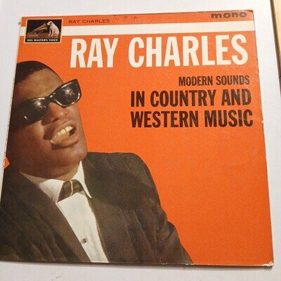 RAY CHARLES MODERN SOUNDS IN COUNTRY & WESTERN MUSIC VINYL ALBUM LP (MONO 1962)