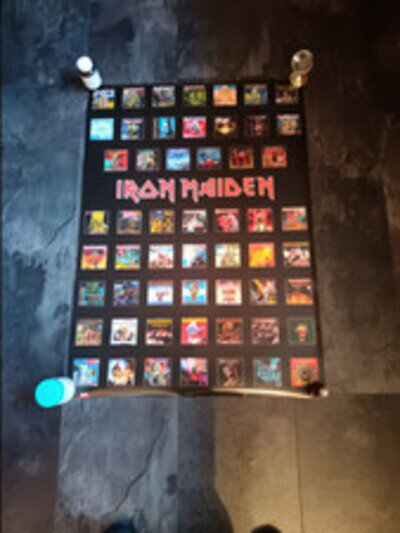 iron Maiden Discography poster.