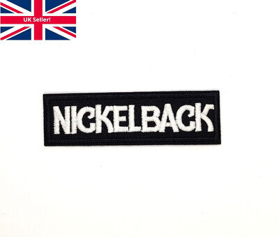 Iron On NICKELBACK Patch Music Band Embroidered Badge Rock Patches for Clothes