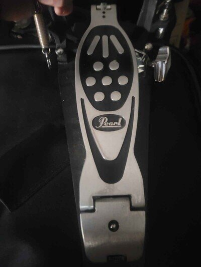 Pearl P-122TW Double Bass Drum Kick Pedal Twin with pearl official carry case