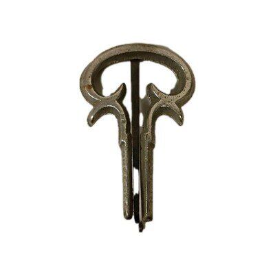 Vintage Used Metal Jaw Mouth Harp Musical Instrument