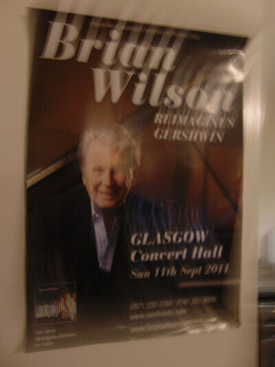 Brian Wilson theatre poster (2011, The Beach Boys)