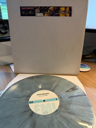 Iron Maiden Vinyl Record - Piece Of Mind