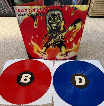 Heavy Metal Vinyl Record - IRON MAIDEN