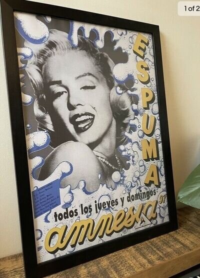 Espuma Party at Amnesia Ibiza 1991 Flyer Poster (A2)