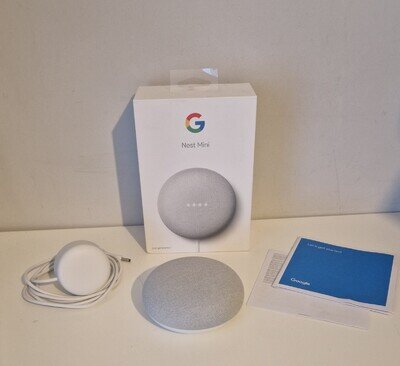 Google Nest Mini (2nd Generation) Smart Speaker -Chalk White- Fast Delivery