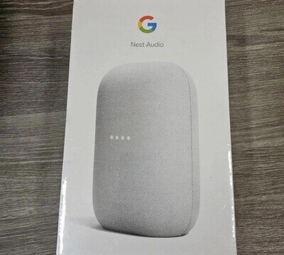 Google Nest Audio Chalk New Sealed Smart Speaker With Google Assistant WiFi