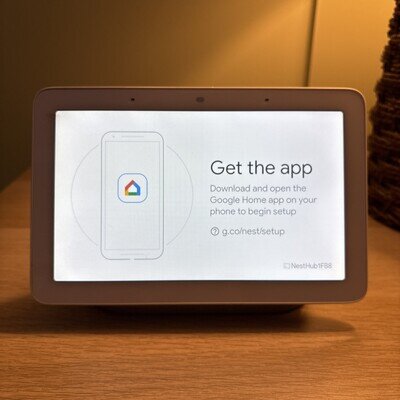 Google Nest Hub (1st Gen) Charcoal - Excellent condition H1A