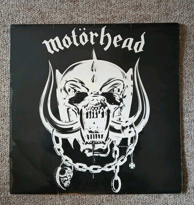 Motörhead Self-titled Debut RARE UK VINYL LP CHISWICK Original Press 1977 Lemmy