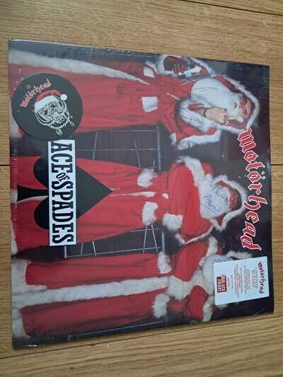 MOTORHEAD ACE OF SPADES 40TH ANNIVERSARY RED VINYL 12" SINGLE BRAND NEW SEALED