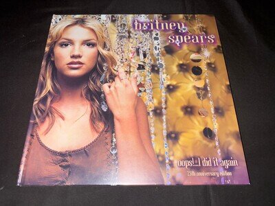 Britney Spears Oops!… I Did It Again 25th Anniversary 2LP SANGRIA COLOUR Vinyl