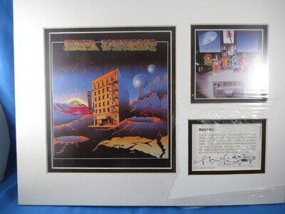 GRATEFUL DEAD SIGNED #D STANLEY MOUSE AUTOGRAPH ART MARS HOTEL JERRY GARCIA the