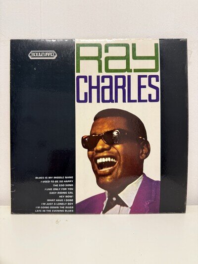 Ray Charles - Ray Charles (1971 Record Vinyl Compilation Album - Boulevard 4005)