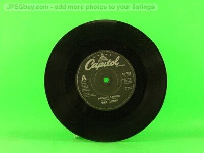 TURNER,TINA PRIVATE DANCER (1) (137) 7" CAPITOL