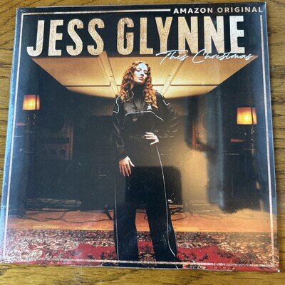 JESS GLYNNE -THIS CHRISTMAS - NEW/SEALED VINYL 7" SINGLE WITH SIGNED CARD