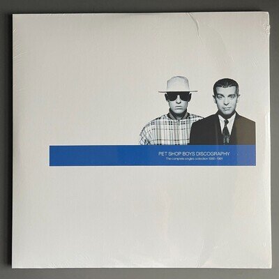Pet Shop Boys - Discography: The Singles - 2LP Black Vinyl - B Grade Sleeve