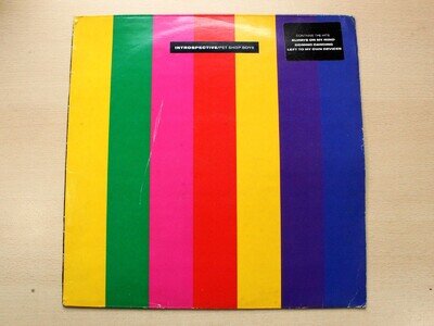 Pet Shop Boys/Introspective/1988 Parlophone LP