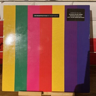 PET SHOP BOYS - INTROSPECTIVE 1988 UK PRESS 12" VINYL RECORD LP First Press