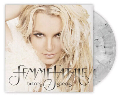 Britney Spears – Femme Fatale [Limited 12" Grey Vinyl Record LP] SEALED NEW