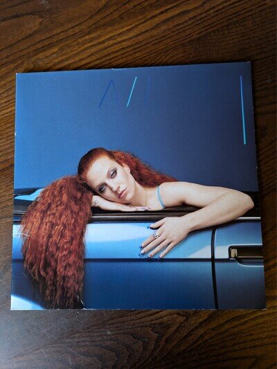 Jess Glynne ‎– Always In Between - 12" Blue Vinyl Record Album LP 2018 w/poster