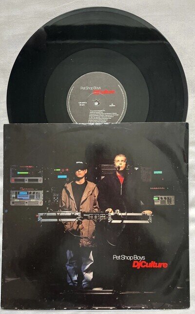 Pet Shop Boys - DJ Culture 12” Single 1991 Parlophone vg+/vg