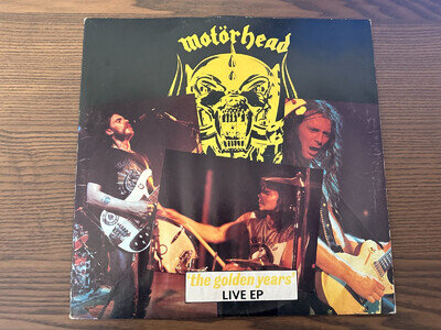 Motorhead The Golden Years Live EP12 inch vinyl 12 BRO 32