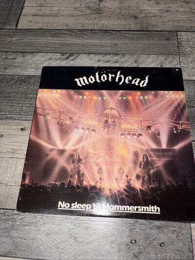 Motörhead - No Sleep ‘Til Hammersmith - 12” Vinyl Record LP - 1981 Bronze UK 1st