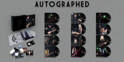 Smashing Pumpkins Limited Autographed Live In Europe 13xLP Box Set SIGNED *READ*