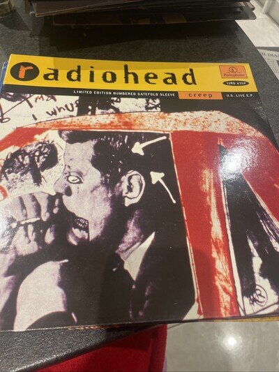 Radiohead / Creep 12" Vinyl 1993 limited edition no 0732