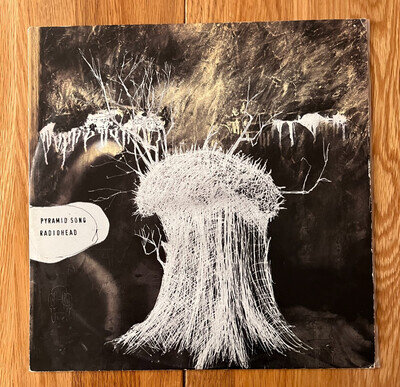 Radiohead, Pyramid Song, 2001, Very hard to find 12" single, VG+ condition