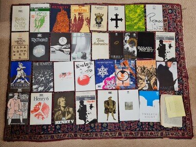 Job Lot 32 x Royal Shakespeare Theatre Programmes