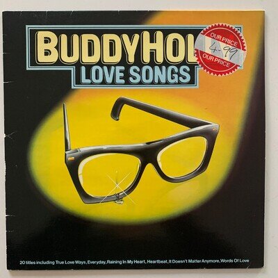 Buddy Holly – Love Songs - 1981 Vinyl LP - Very Good (VG/NM) - MCF3117 (MCA)