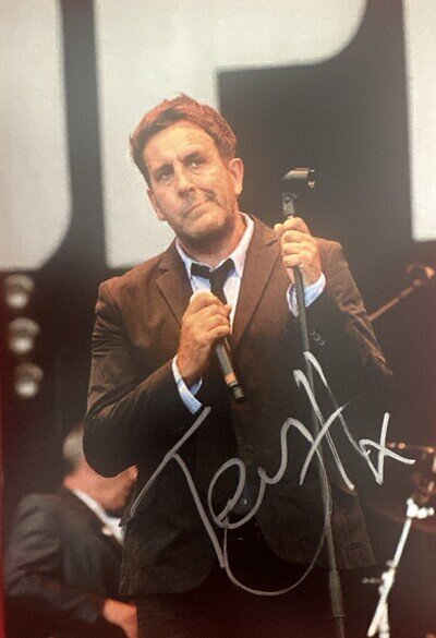 Terry Hall The Specials Hand Signed 6x4 Photo 1