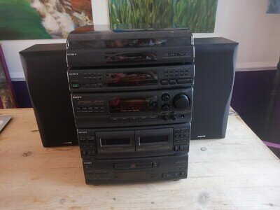 Sony Lbt-a490 Hifi System Separate With Speakers Turntable collect PE11
