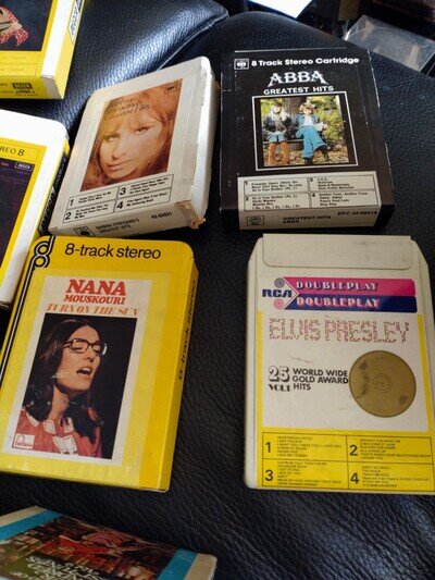 8 Track Tapes Selection Job Lot