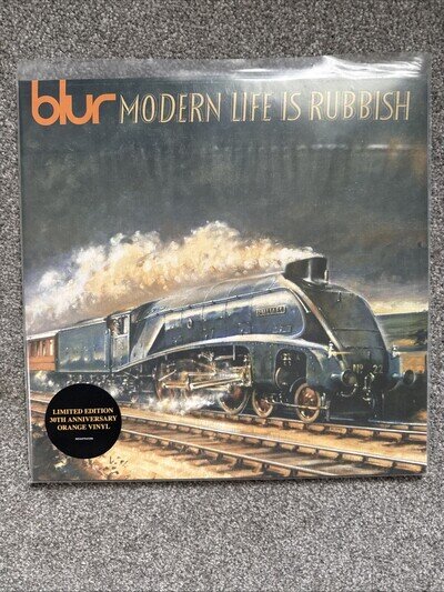 Blur Modern Life Is Rubbish (30th Anniversary) Transparent Orange Vinyl