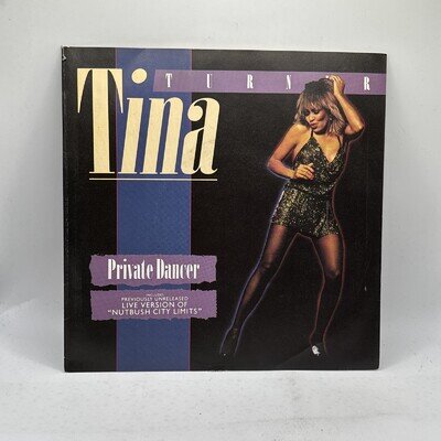 tina turner - private dancer 7" vinyl record VG