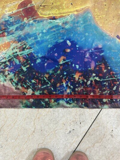 Radiohead in rainbows tapestry wall art decor flannel fabric poster banner 28x56