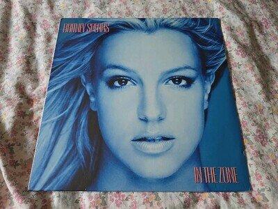 Britney Spears-In The Zone Limited Edition Blue Vinyl New Sealed Mint Condition