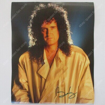 Brian May (Queen) Signed 'Too Much Love Will Kill You' Autograph Poster (Large)