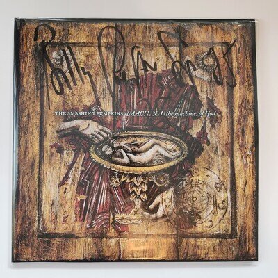 The Smashing Pumpkins Machina Red & Black 2025 2xLP Autographed By Billy Corgan