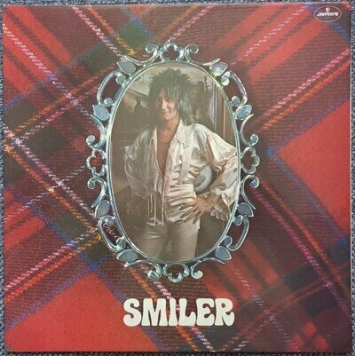 ROD STEWART - SMILER - 12" VINYL ALBUM LP RECORD & INNER GATEFOLD NEAR MINT
