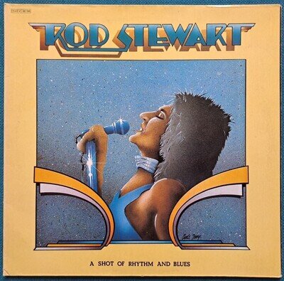 Rod Stewart - A Shot Of Rhythm And Blues - 12" VINYL LP ALBUM GATEFOLD EX+