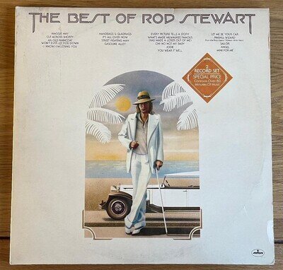 ROD STEWART : THE BEST OF 2x Vinyl LP best hits