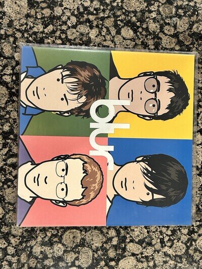 Blur The Best Of 2000 Uk Original 2LP Damon Albarn Food Records FOODLPD33
