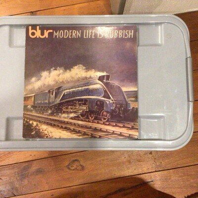 Modern Life is Rubbish - Blur Vinyl LP (2009) Blue Vinyl Food Records (LP9)