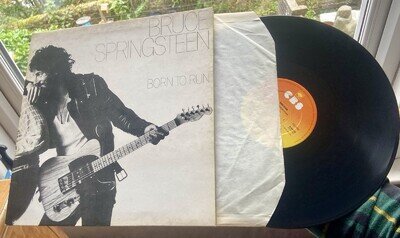 BRUCE SPRINGSTEEN - BORN TO RUN Lp 1975 Vinyl UK CBS Gatefold VG/EX