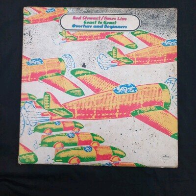 ROD STEWART / FACES, LIVE, COAST TO COAST, 1973, Nice Vinyl
