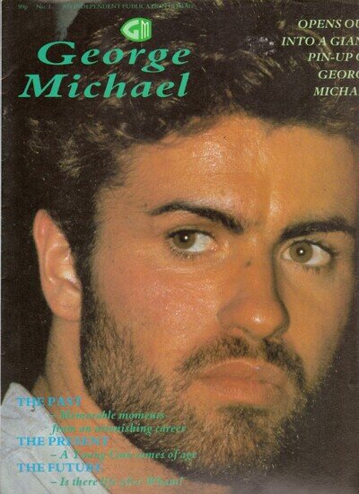 GEORGE MICHAEL FACTFILE POSTER MAGAZINE