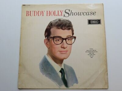 BUDDY HOLLY ORIGINAL 1964 U.K. LP SHOWCASE CORAL LVA.9222